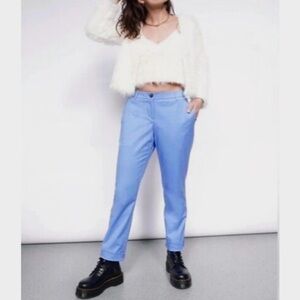 Wildfang 4 Tall Empower Trouser in Blueberry